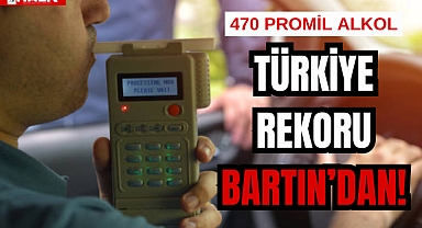 TÜRKİYE REKORU BARTIN’DAN