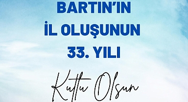 Yalçınkaya, Bartın'ın 33. Yaşını Kutladı