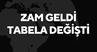 Zam Geldi, Tabela Değişti
