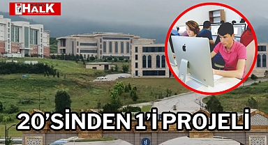 20’sinden 1’i projeli