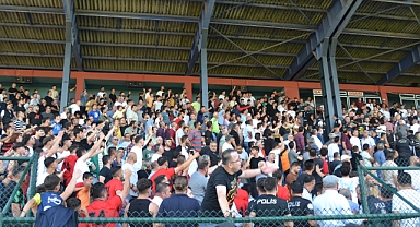 Abartılı gol sevinci gerginlik yarattı