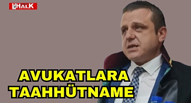 Avukatlara Taahhütname