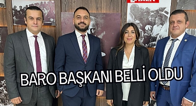 Baro Başkanı belli oldu