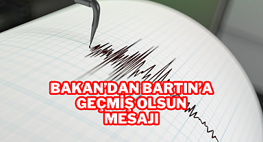 Bartın'a Geçmiş Olsun Mesajı