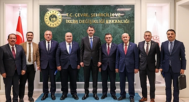 Bartın Heyeti Bakanlarını Ziyaret Etti