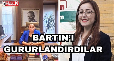 Bartın'ı Gururlandırdılar
