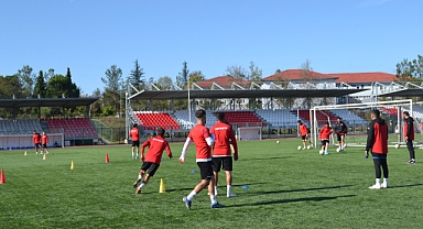 Bartınspor şut çalışması yaptı