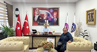 Başkan Akdeniz’e ziyaret