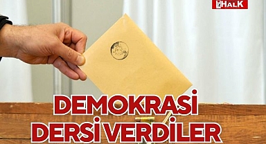 Demokrasi Dersi Verdiler