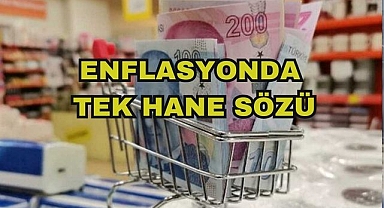 Enflasyonda Tek Hane Sözü