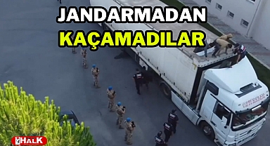 Jandarmadan Kaçamadılar
