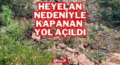 Kapanan Yol Ulaşıma Açıldı