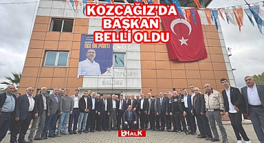 Kozcağız'da Başkan Belli Oldu