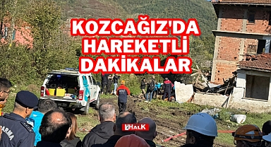 Kozcağız'da Hareketli Dakikalar