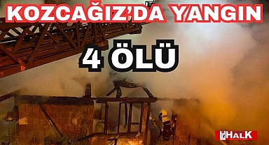 Kozcağız'da Yangın