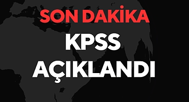 KPSS Açıklandı