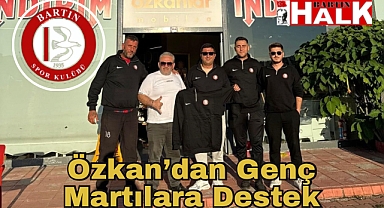 Özkan’dan Genç Martılara Destek