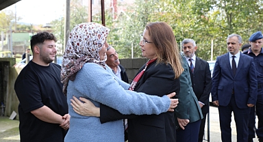 Şehin Madenci Ailelerine ziyaret
