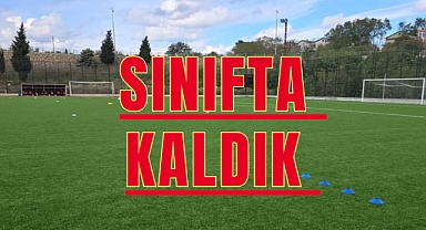 Sınıfta kaldık