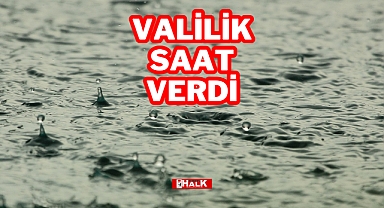 Valilik Saat Verdi