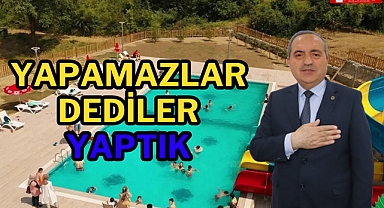 Yapamazlar dediler YAPTIK