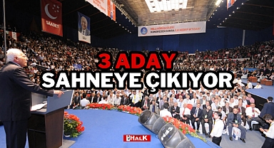 3 Aday Sahneye Çıkıyor