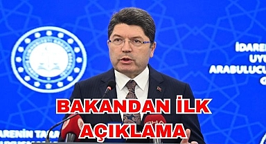 Bakandan İlk Açıklama
