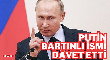 Bartınlı İsim Putin'in Davetlisi