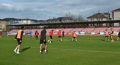 Bartınspor, hücum organizasyonlarına çalıştı