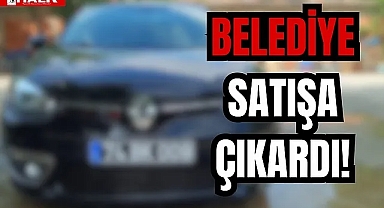 Belediye satışa çıkardı