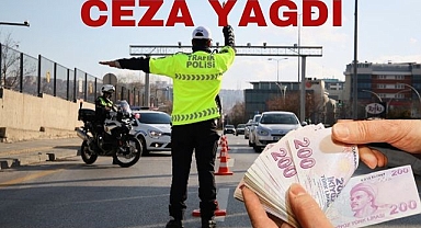 Ceza Yağdı