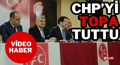 CHP'Yİ TOPA TUTTU