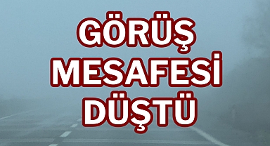Görüş mesafesi düştü