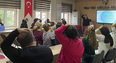 Hastane Personeline Eğitim Verildi