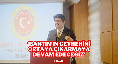 KARAKAYA BÜTÇE İÇİN KONUŞTU