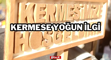 KERMESE YOĞUN İLGİ