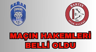 Maçın Hakemleri Belli Oldu