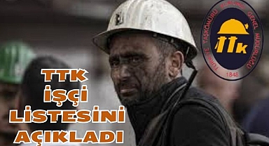 TTK İşçi Listesini Açıkladı