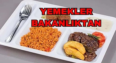 Yemekler Bakanlıktan