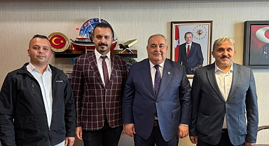 Köy muhtarlarını ağırladı