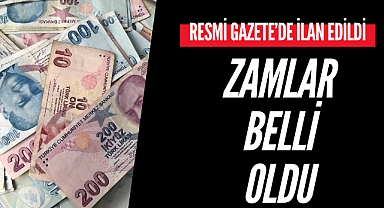 ZAMLAR BELLİ OLDU