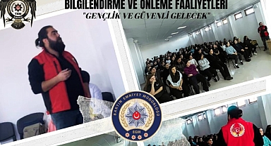 110 öğrenci bilgilendirildi