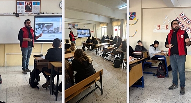 40 öğrenci bilgilendirildi