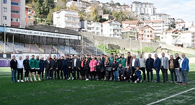 Ereğli Belediyespor omuz omuza