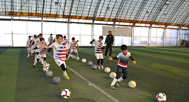 Geleceğin sporcularını yetiştiriliyor
