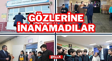 GÖZLERİNE İNANAMADILAR