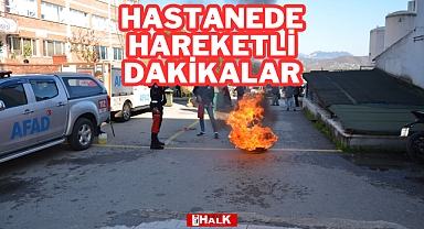 HASTANEDE HAREKETLİ DAKİKALAR