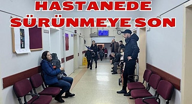 Hastanede Sürünmeye Son