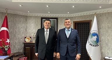 İKİ BAŞKAN BİR ARADA
