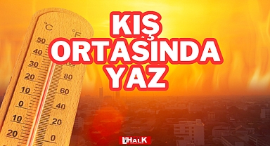 KIŞ ORTASINDA YAZ
